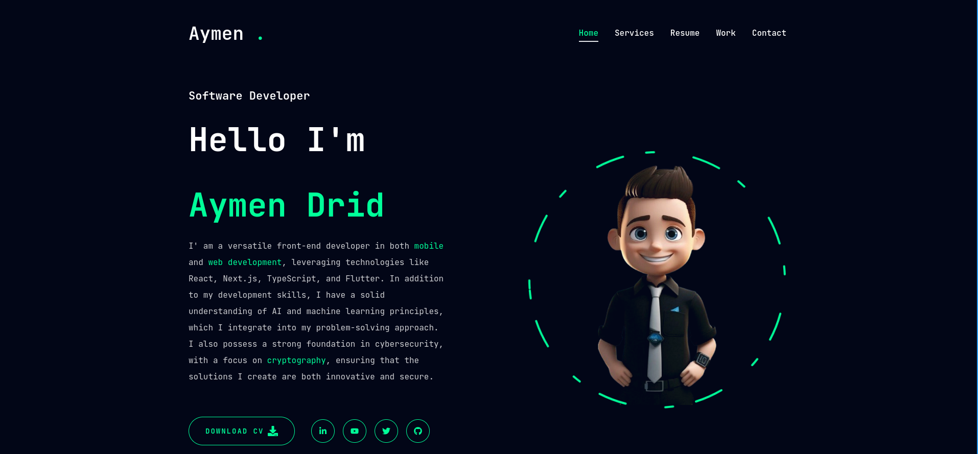Personal Portfolio Website
